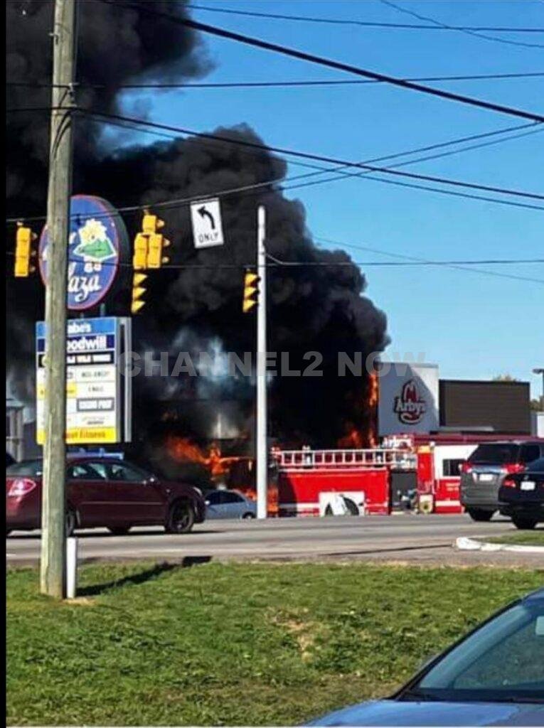 Fire broke out at Arby's Restaurant in Chillicothe