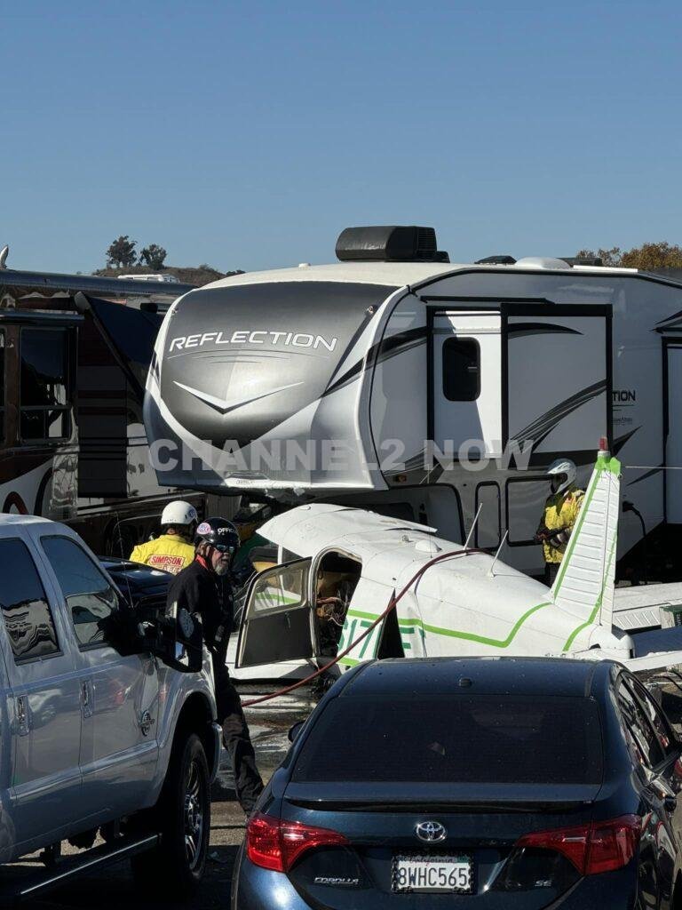 At least three passengers injured after plane crash in Pomona