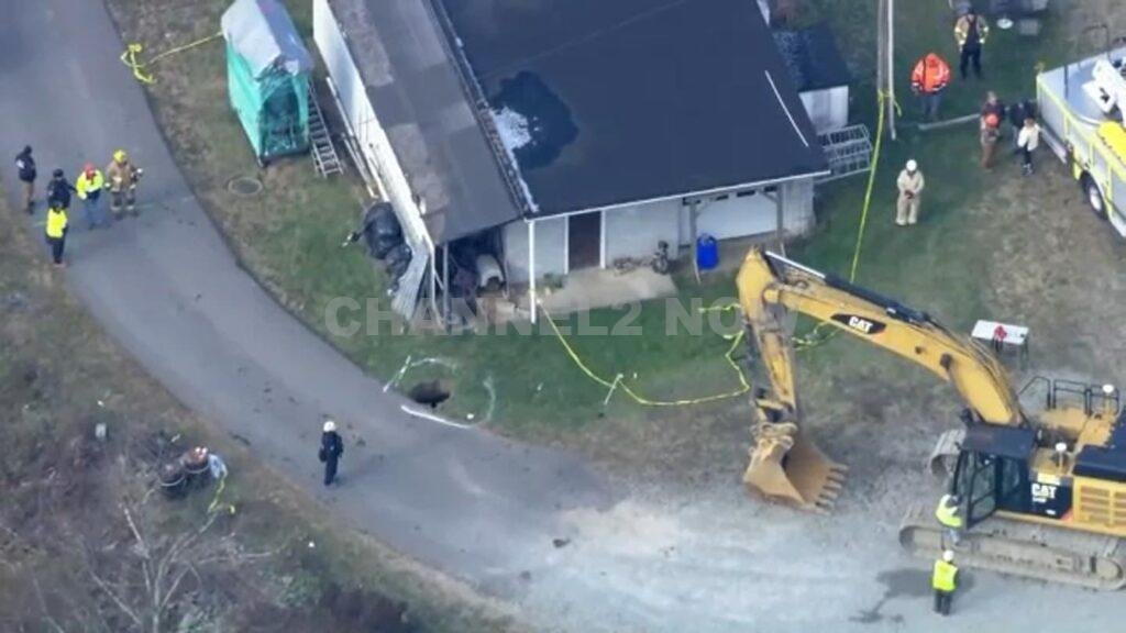 64-year-old Elizabeth Pollard fell into a sinkhole while looking for her cat in Unity Township