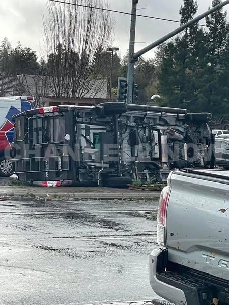 Injuries reported after tornado touched down in Scotts Valley