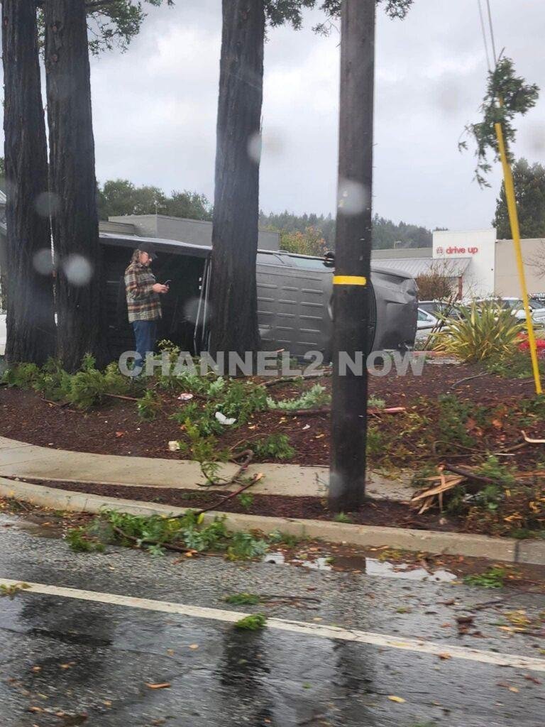 Injuries reported after tornado touched down in Scotts Valley