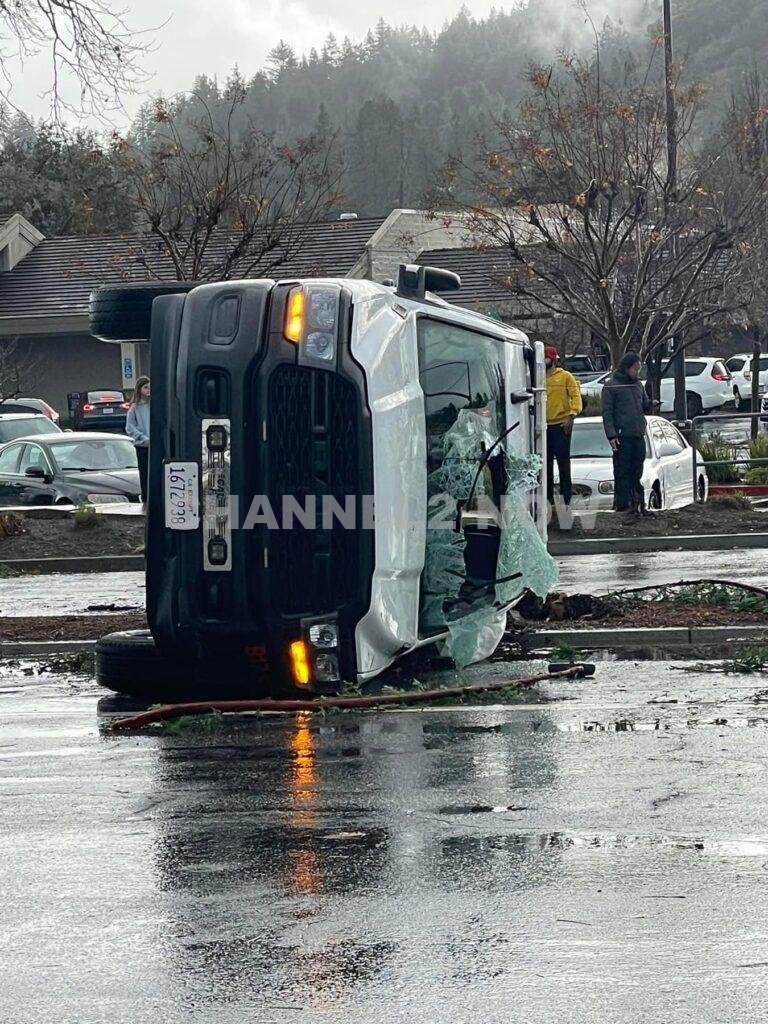 Injuries reported after tornado touched down in Scotts Valley