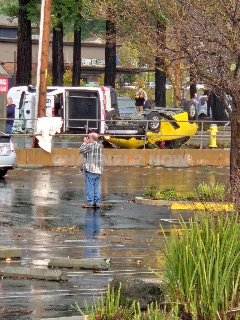 Injuries reported after tornado touched down in Scotts Valley