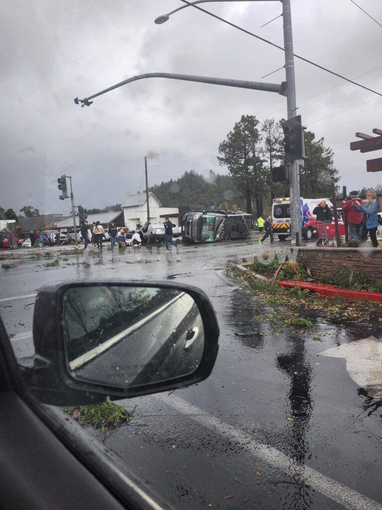 Injuries reported after tornado touched down in Scotts Valley