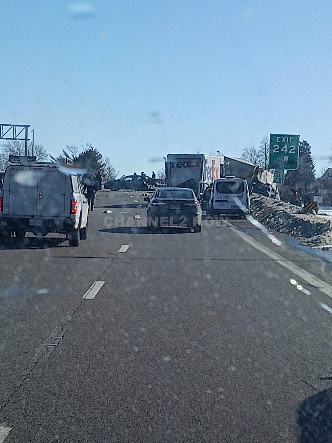 Major Multi-Vehicle Accident on I-70 Eastbound at Jennings Station Road