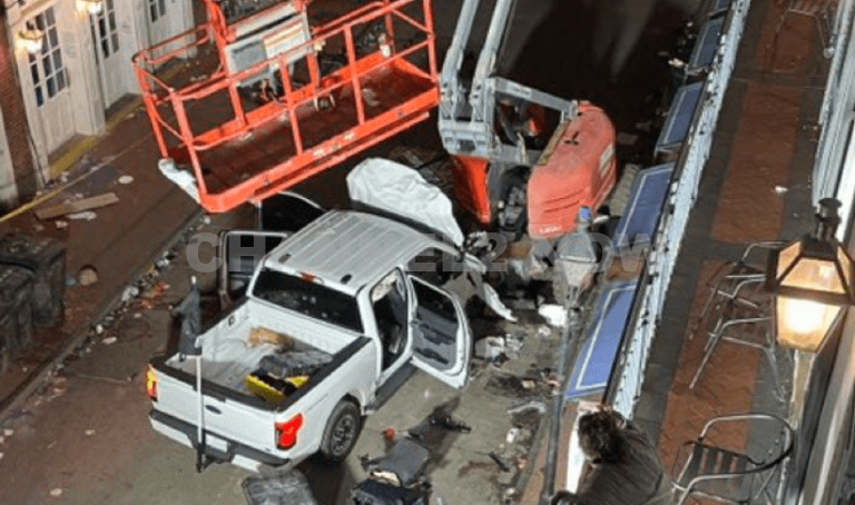Driver in New Orleans car-ramming attack is dead