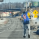 A tense incident unfolded on West Florissant Avenue as a man was captured on video discharging a firearm into the air while walking along the street. The chaotic scene, recorded and shared to Channel2 News, showed the individual firing multiple shots before the weapon appeared to jam.