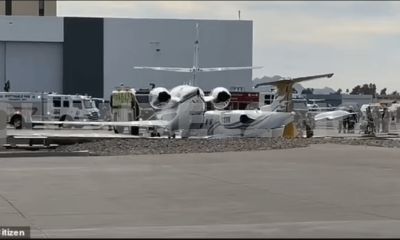 Scottsdale, AZ – The Scottsdale Municipal Airport remains closed following a deadly plane crash involving two private jets on Monday, February 10, 2025. At approximately 2:30 p.m., emergency responders were dispatched to the airport after reports of a mid-air or ground collision involving a Learjet 35A and a Gulfstream 200 business jet.