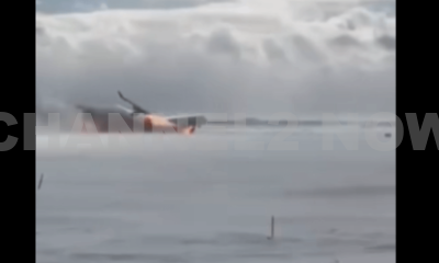 Toronto, Canada – A newly surfaced video provides a clear and chilling view of the moment Delta Flight 4819 crash-landed and overturned at Toronto Pearson International Airport on February 17, 2025. The footage, filmed from the flight deck of an aircraft awaiting takeoff, captures the terrifying incident in real time.