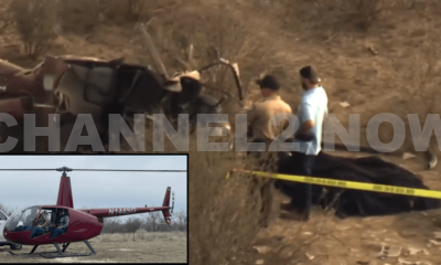 Uvalde, TX – Two people lost their lives after a private helicopter crashed near the Uvalde/Kinney County line on Thursday afternoon, authorities confirmed.According to the Federal Aviation Administration (FAA), the Robinson R44 – a four-seat helicopter – went down at approximately 1:20 p.m.