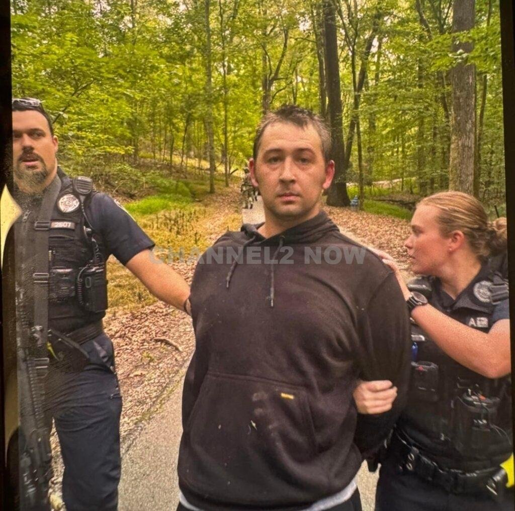 Austin Drummond surrendered and taken into custody.
