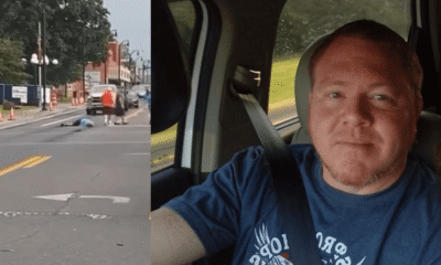 Video shows moments man shot and killed by suspect Eric Garrison during fight in Crossville near the intersection of North Main Street and Fourth Street Cumberland County Courthouse