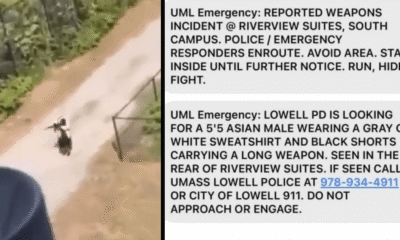 Armed Individual Reported Walking with Rifle at University of Massachusetts Lowell active shooter alert