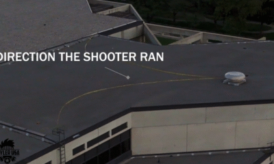 Drone Footage Reveals Crime Scene Layout in Charlie Kirk Assassination at Utah Valley University Losee Center rooftop