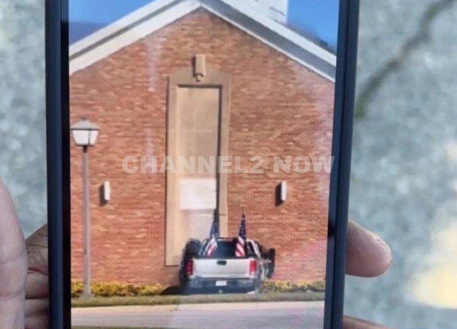 Gunman crashed truck into Mormon Church in Michigan before opening fire and setting it ablaze.