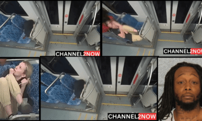 Graphic footage shows Decarlos Brown Jr fatally stabbing Iryna Zarutska in Charlotte Lynx Blue Line