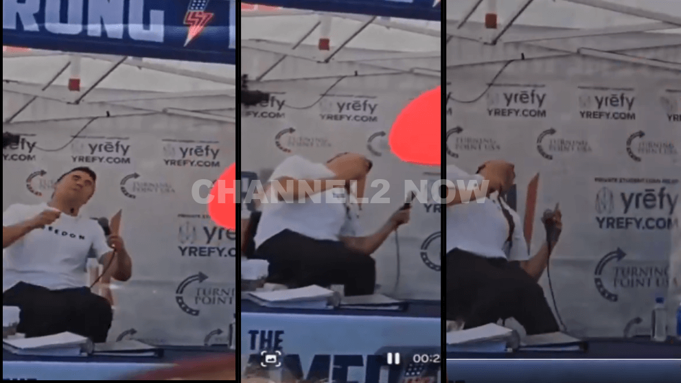 Video shows moments Charlie Kirk shot at Utah Valley University event in Orem Turning Point USA, founder shot