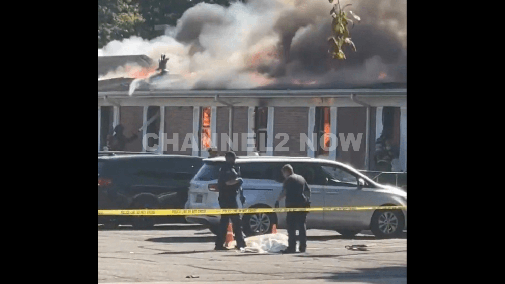Video shows shooter laying deceased outside the burning Mormon Church in Grand Blanc The Church of Jesus Christ of Latter-day Saints Marcus Hale