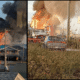 Massive Fire Engulfs Multiple Homes and a Boat in Surf City near 5th Street The Trailer Bar