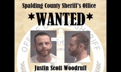 Spalding County Sheriff’s Office Searching for Escaped Inmate Justin Scott Woodruff Who Walked Away from Work Detail