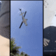 Video shows man nearly hit by helicopter during crash in Huntington Beach near Los Angele California