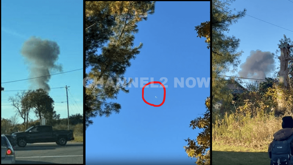 Video shows moments plane crashes in Bath Township Clark Road between Upton Road and Peacock Road three killed Clinton County