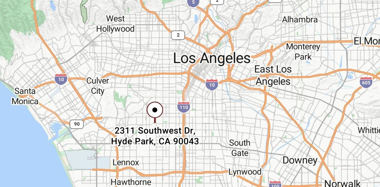 Major Emergency Declared as Massive Structure Fire Engulfs Multiple Buildings in Hyde Park 2300 block of Southwest Drive Los Angeles Fire