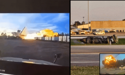 Terrifying Footage Captures Moment UPS Flight 2976 Crashed Near Louisville Airport McDonnell Douglas MD-11 cargo aircraft 3 Dead, 11 Injured