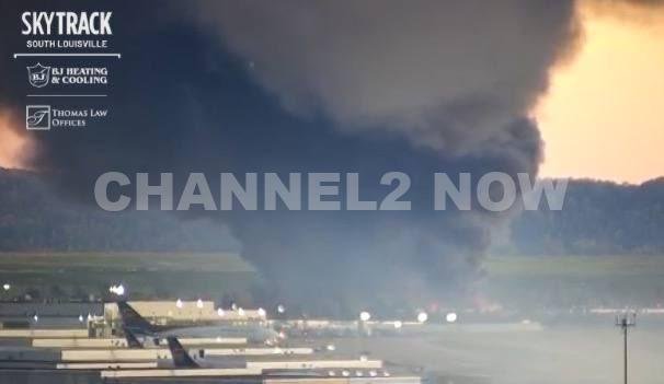 UPS cargo plane crashes near Louisville International Airport in Kentucky McDonnell Douglas MD-11