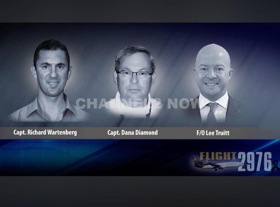UPS pilots killed in Louisville plane crash identified as Richard Warternberg, Dana Diamond and Lee Truitt