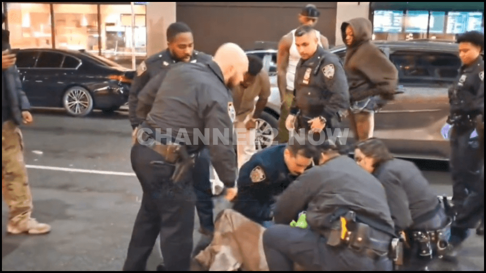 Video shows moments New York Jets cornerback Kris Boyd shot outside Midtown Manhattan nightclub West 38th Street near Seventh Avenue NYC shooting