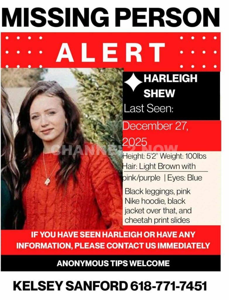 Help find missing 14-year-old Harleigh Shew from Harrisburg