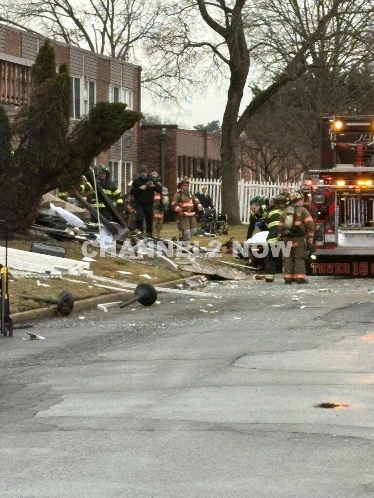 BRISTOL, Pa. (Bucks County) — Emergency crews are responding to a major incident at the Silver Lake Nursing Home (Bristol Health & Rehab Center) following a reported gas explosion that caused a partial building collapse.
