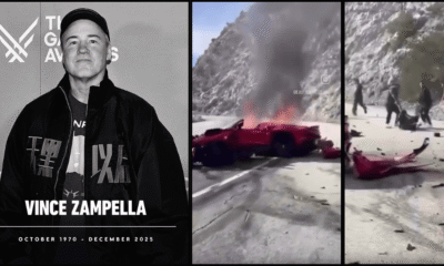 Dramatic Video Captures Fatal Ferrari Crash That Killed Vince Zampella on Angeles Crest Highway in Southern California Call of Duty