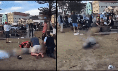 Graphic video shows several people dead after mass shooting during Hanukkah event at Bondi Beach in Sydney