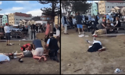 Graphic video shows several people dead after mass shooting during Hanukkah event at Bondi Beach in Sydney