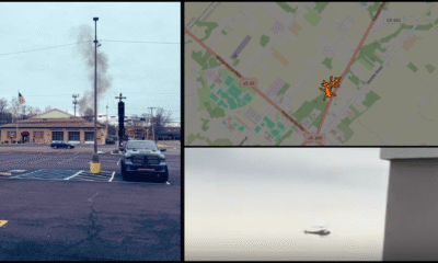 Video Captures Helicopter Spiraling to the Ground After Midair Collision in Hammonton New Jersey near 100 Basin Road, in the area of White Horse Pike and Route 206
