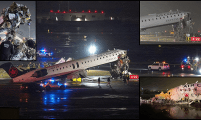 Air Canada Flight Attendant Ejected from Aircraft Following Fatal Runway Collision at LaGuardia Airport CRJ-900 NEW YORK