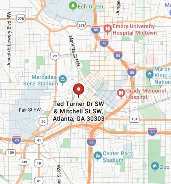 Atlanta Officer Struck by Vehicle at Ted Turner Drive and Mitchell Street, Suspect Fled Scene