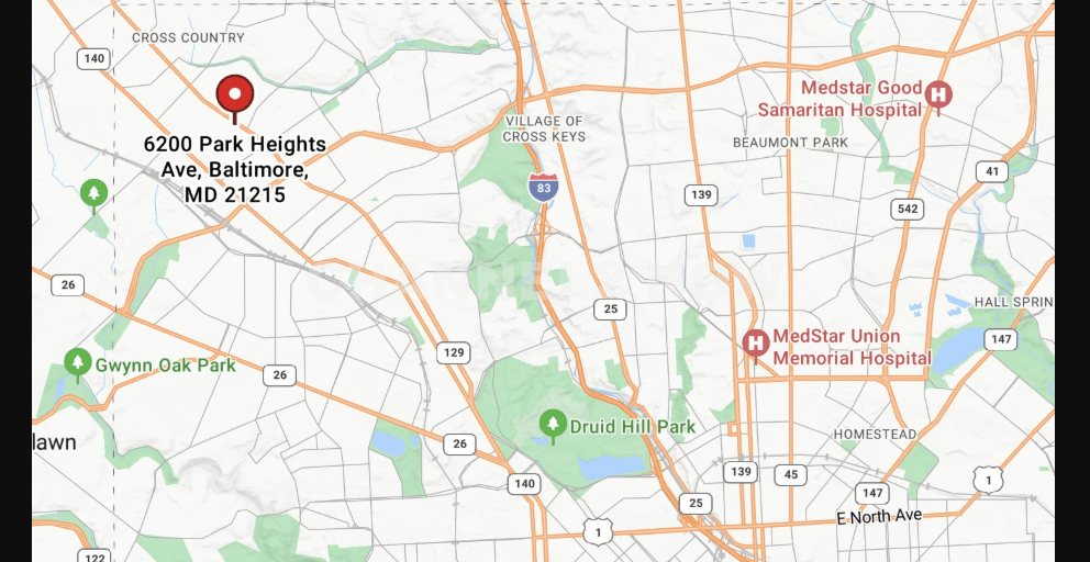 Baltimore Police Respond to Officer-Down Incident on 6200 block Park Heights Avenue