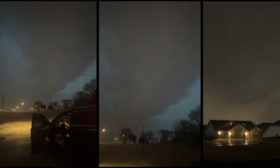 Confirmed Tornado Near Owasso, Oklahoma Moves Toward Collinsville as Emergency Crews Respond U.S. Highway 169 and 96th Street North Tulsa