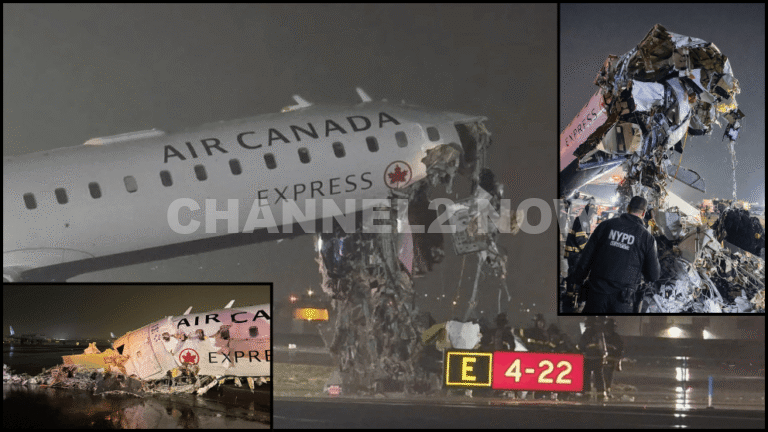 Pilot and Co-Pilot Dead After Air Canada Plane Collides With Fire Truck ...
