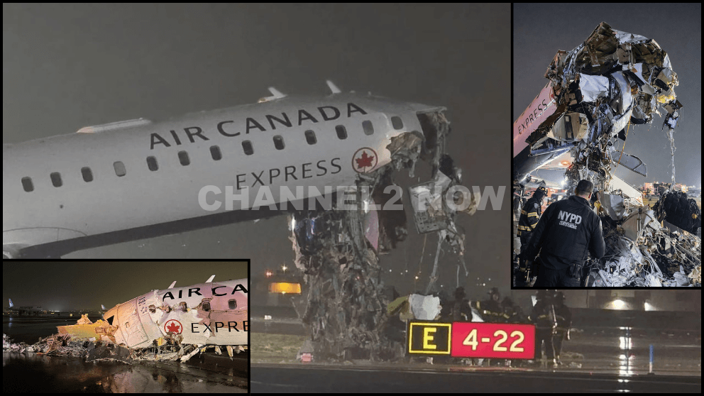 Jazz Aviation Pilot and Co-Pilot Dead After CRJ-900 Plane Air Canada Express flight AC8646 Collides With Fire Truck at LaGuardia Airport
