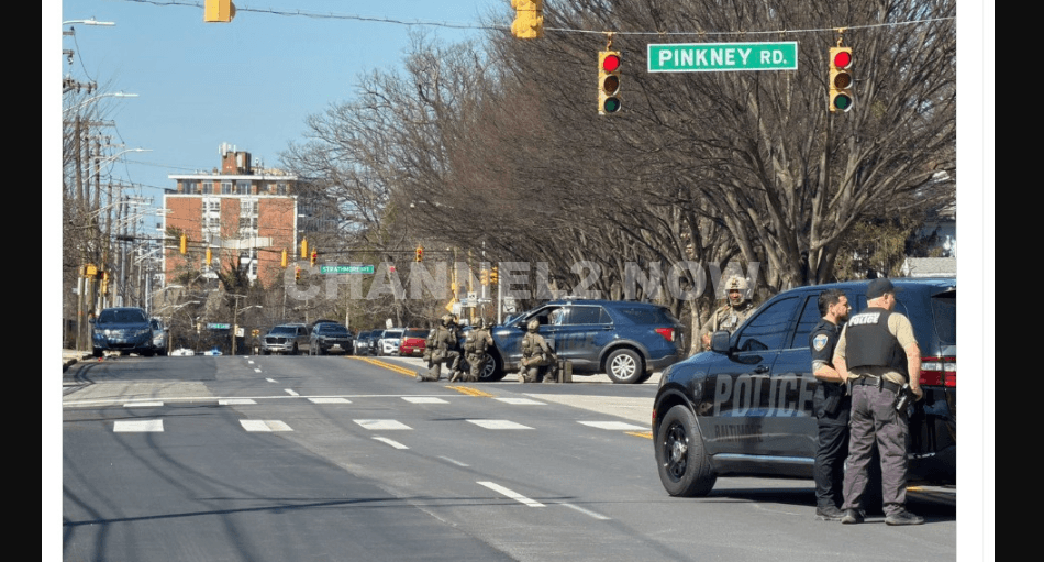 Officer Shot During Active Hostage Situation in Northwest Baltimore, Suspect Shot by Police Sniper 6200 block of Park Heights Avenue Agudath Israel synagogue