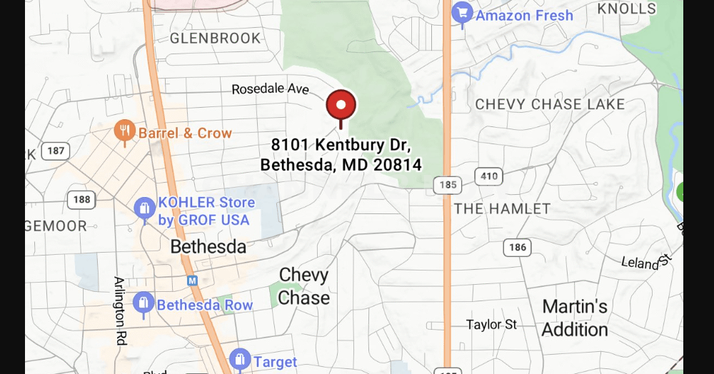 Trench Collapse Prompts Rescue Operation in Bethesda 8100 block of Kentbury Drive Montgomery County