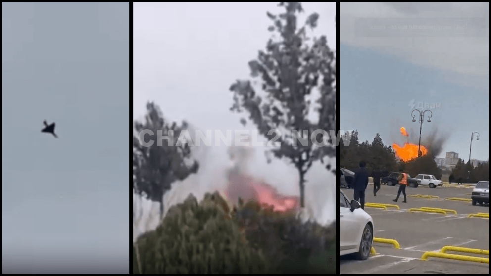 Video shows Iranian drone hits Nakhchivan, Azerbaijan terminal building Airport school Shakarabad