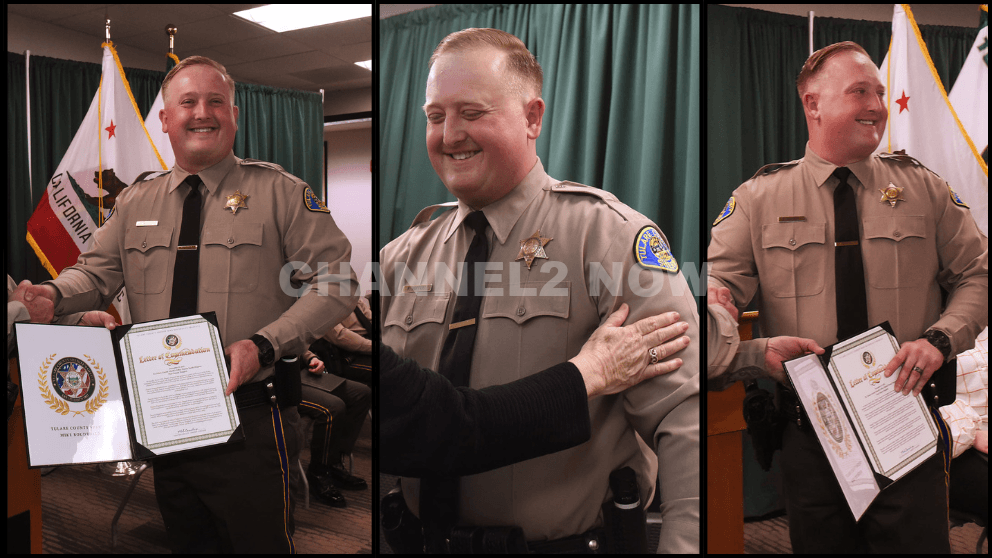Tulare County Deputy Killed in Porterville Shooting Identified as Randy Hoppert suspect id'd as David Morales Newcomb Street and Grand Avenue