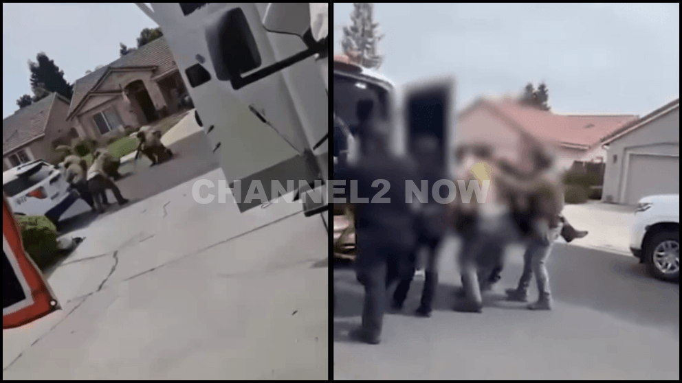 Video Shows Moments Tulare County Deputy Killed in Porterville Shooting suspect identified as David Morales Brian Lane and Newcomb Street