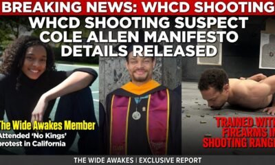 WHCD Shooting Suspect Cole Allen Manifesto Details Released Wide Awakes member sister, Avriana Allen interviewed No Kings protest California