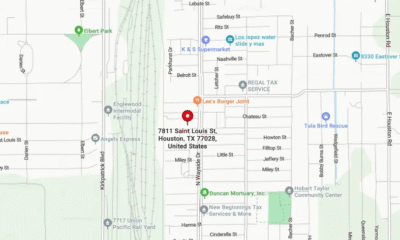 Houston Officer-Involved Shooting Leaves Suspect Injured After Shots Fired at Officers 7811 Saint Louis St Texas
